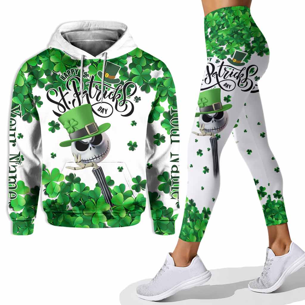 Happy St. Patrick's Day - Personalized Nightmare Hoodie And Leggings