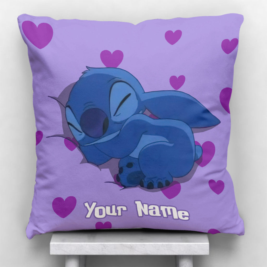 Sleep Tight - Personalized Ohana Throw Pillow