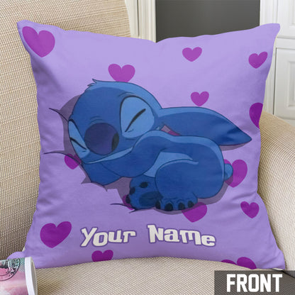 Sleep Tight - Personalized Ohana Throw Pillow