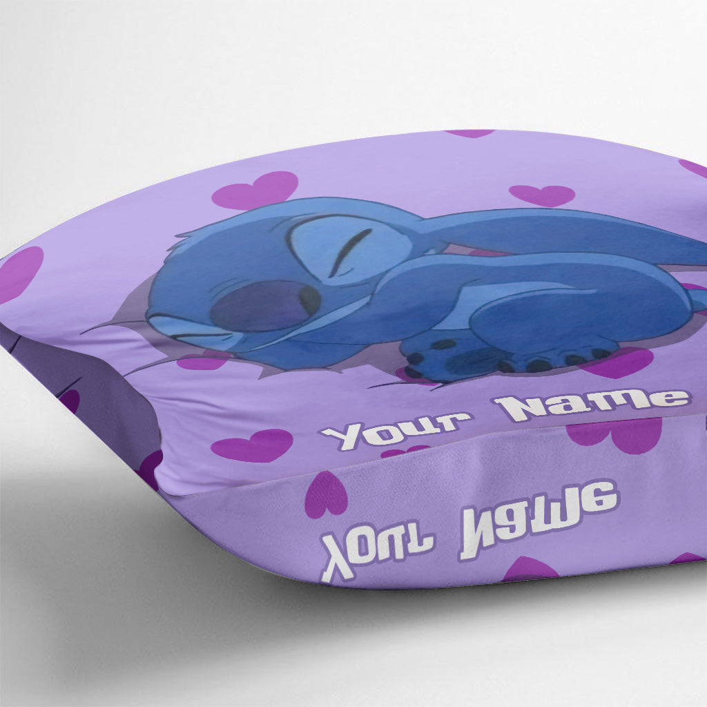 Sleep Tight - Personalized Ohana Throw Pillow