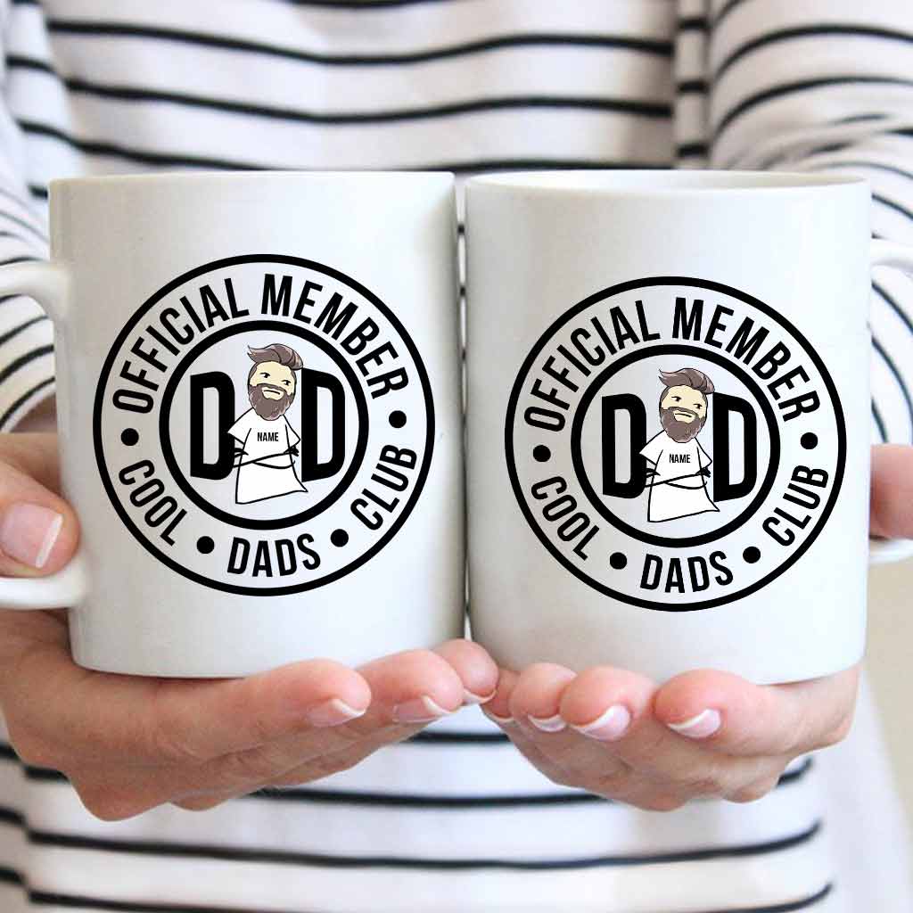 Official Member Cool Dads Club - Personalized Father's Day Mug