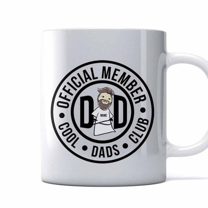 Official Member Cool Dads Club - Personalized Father's Day Mug