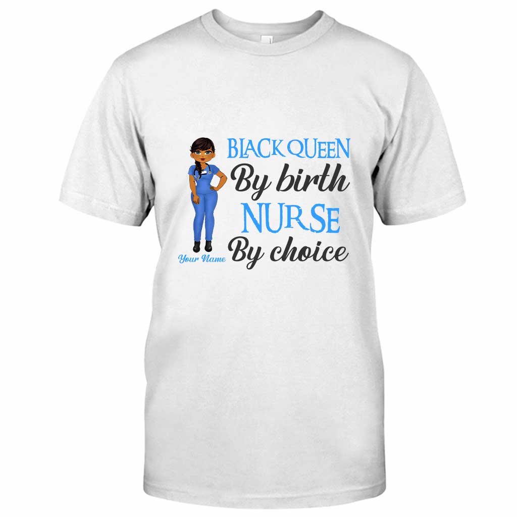 Black Nurse - Personalized T-shirt and Hoodie