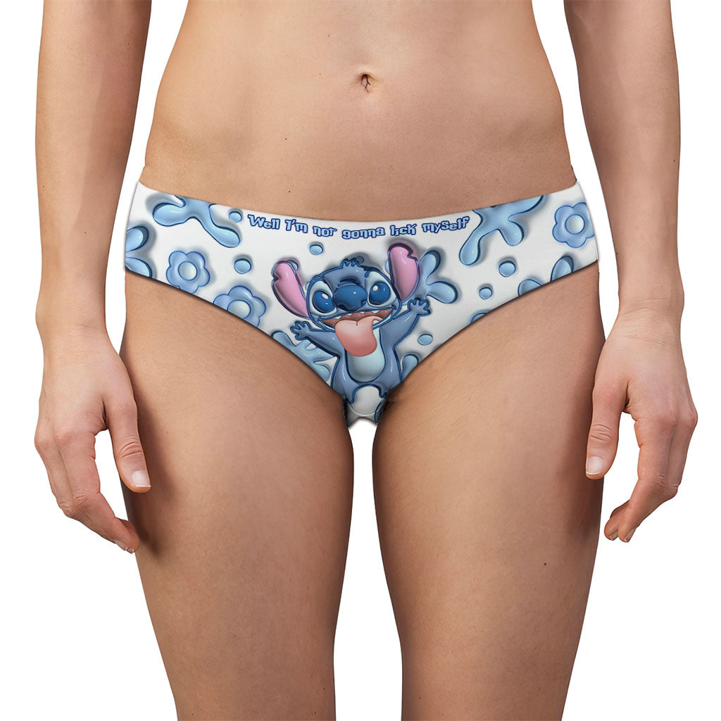 Not Gonna Lick Myself - Personalized Ohana Women's Briefs