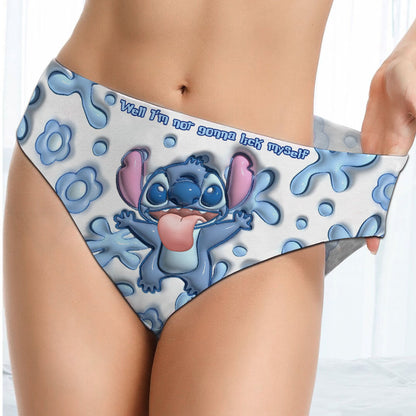 Not Gonna Lick Myself - Personalized Ohana Women's Briefs