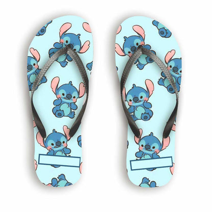 Ohana Summer Vibes - Personalized Ohana Flip Flops