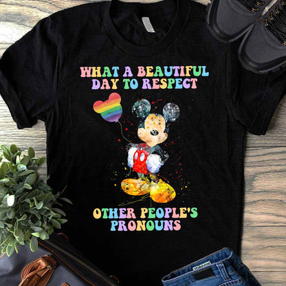 What A Beautiful Day - LGBT Support T-shirt and Hoodie