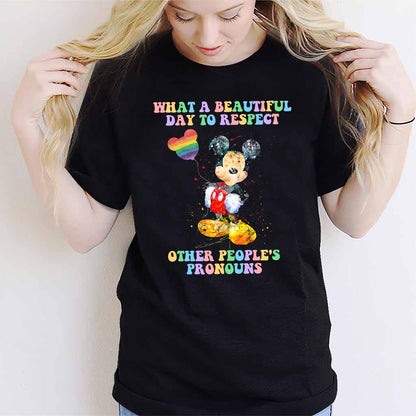 What A Beautiful Day - LGBT Support T-shirt and Hoodie