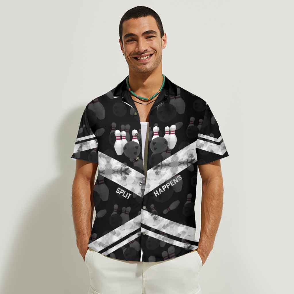 Split Happens - Bowling Hawaiian Shirt