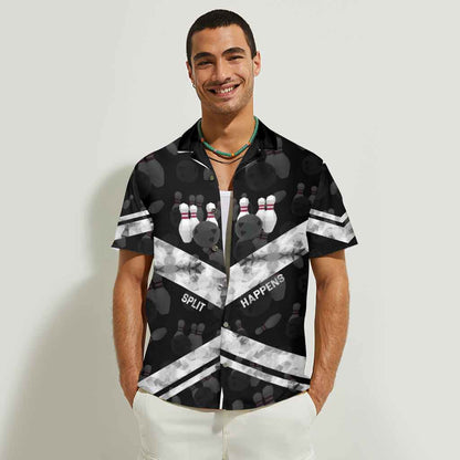 Split Happens - Bowling Hawaiian Shirt