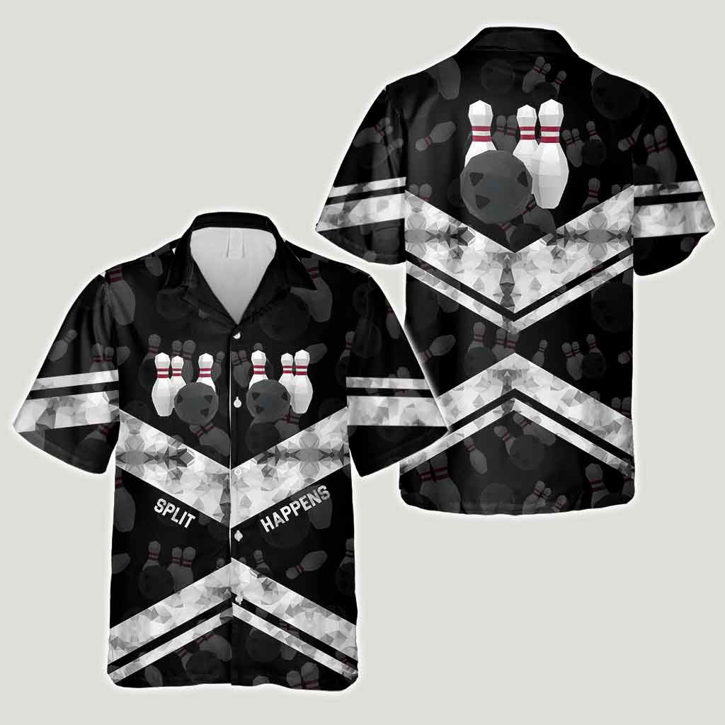 Split Happens - Bowling Hawaiian Shirt