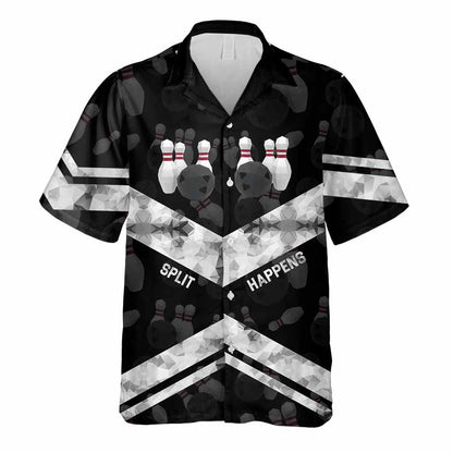 Split Happens - Bowling Hawaiian Shirt