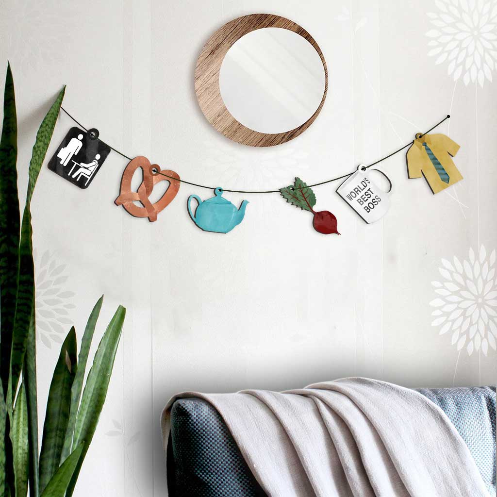 World's Best Boss - 6 Pieces Garland