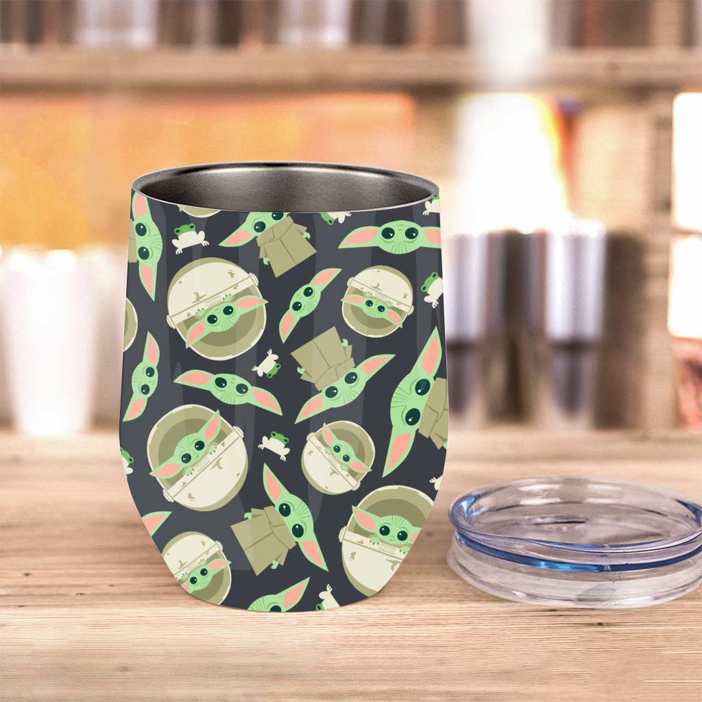 Cute Baby - Personalized The Force Wine Tumbler