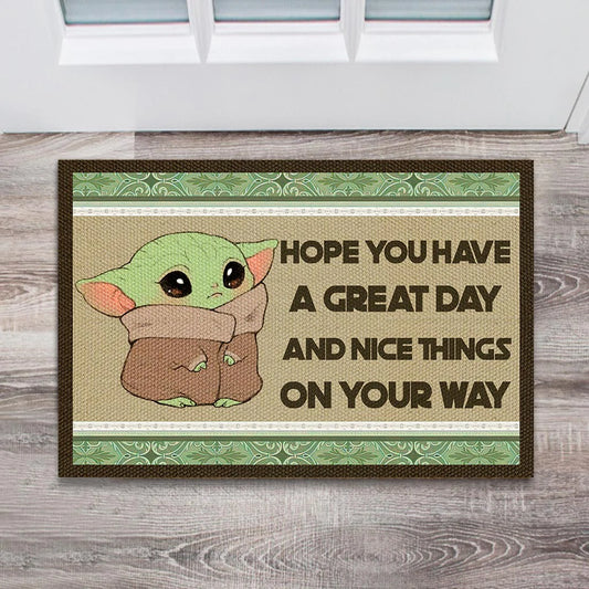 Hope You Have A Great Day - The Force Doormat