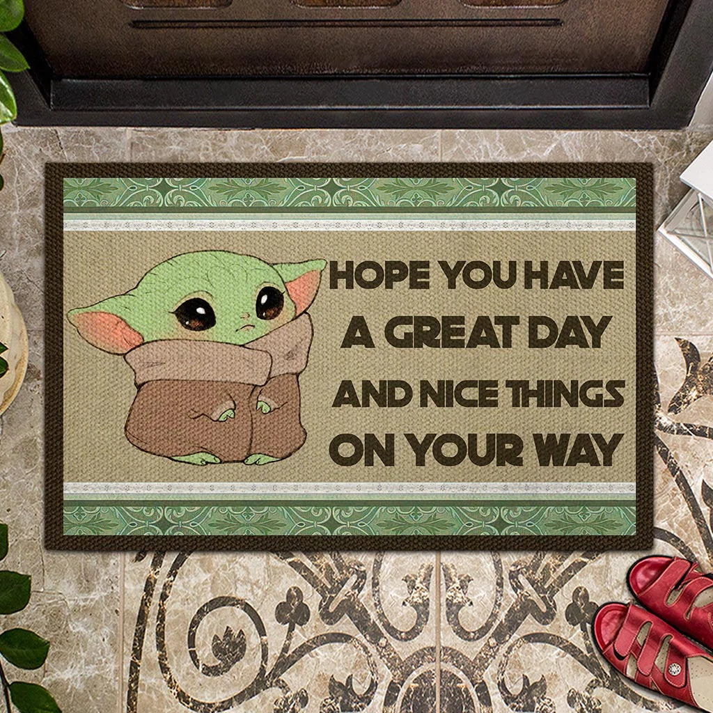 Hope You Have A Great Day - The Force Doormat