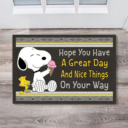 Nice Things On Your Way - Doormat