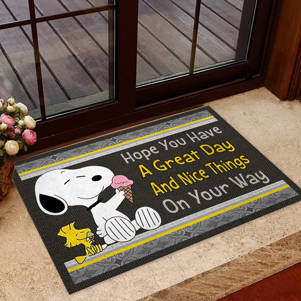 Nice Things On Your Way - Doormat