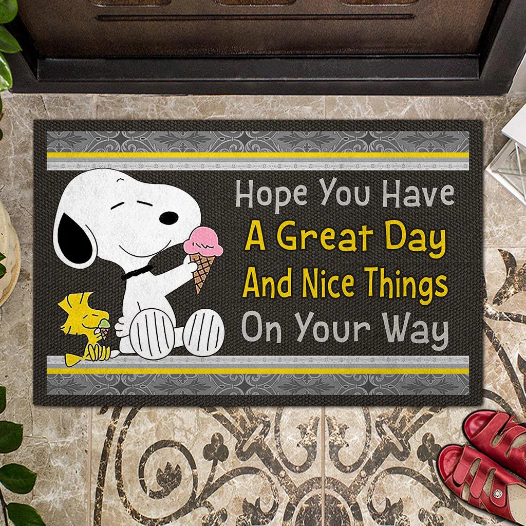 Nice Things On Your Way - Doormat