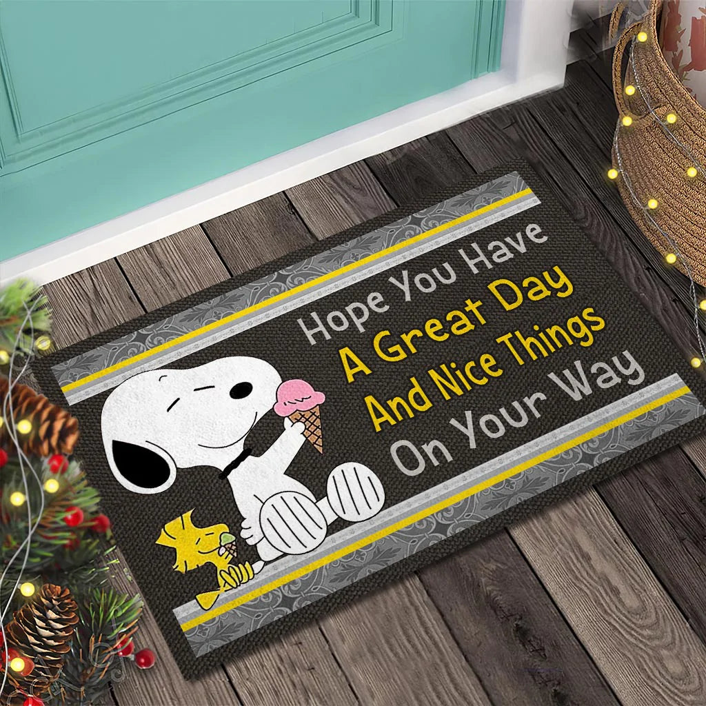Nice Things On Your Way - Doormat