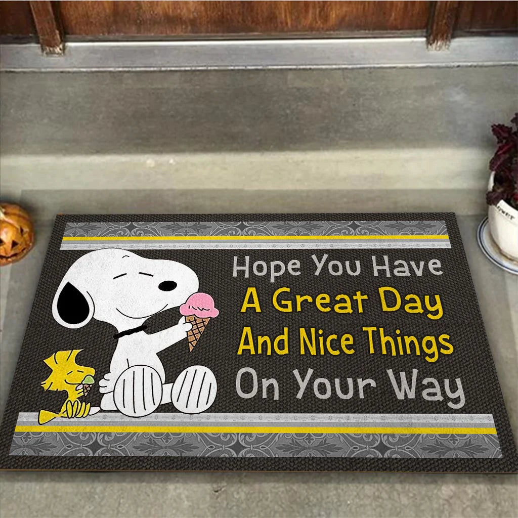 Nice Things On Your Way - Doormat
