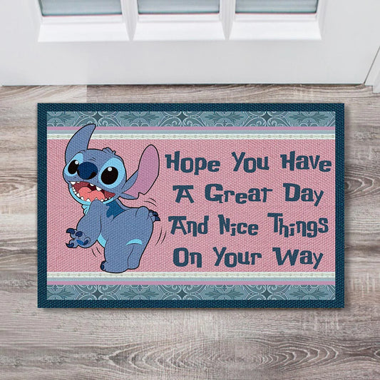 Hope You Have A Great Day - Ohana Doormat