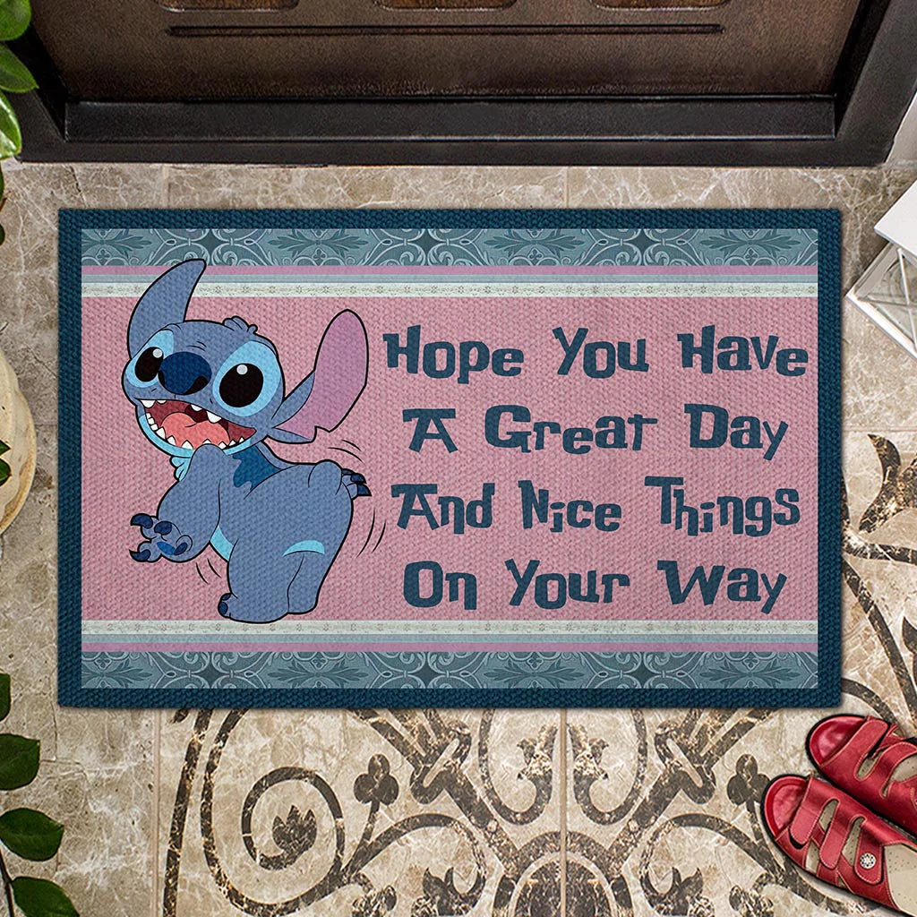 Hope You Have A Great Day - Ohana Doormat