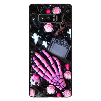 Love Skulls Handmade Decorated Personalized 3D Printed Phone Case