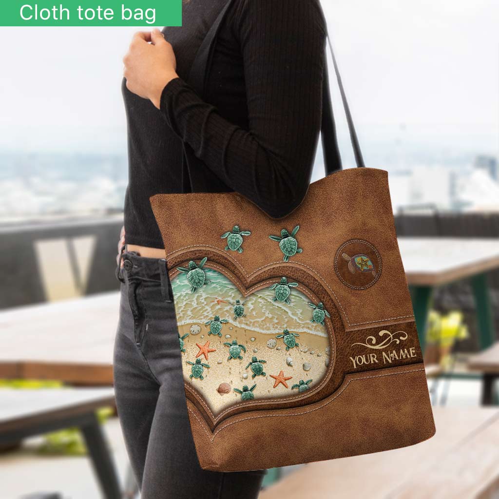 Love Turtles - Personalized Tote Bag