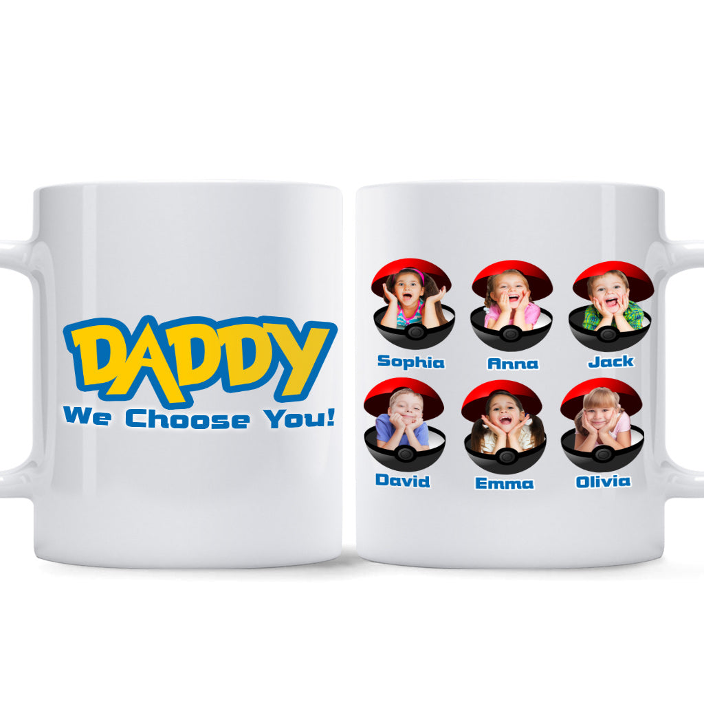 We Choose You - Personalized Monster Trainer Mug