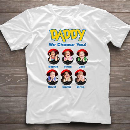 We Choose You - Personalized Monster Trainer T-shirt and Hoodie