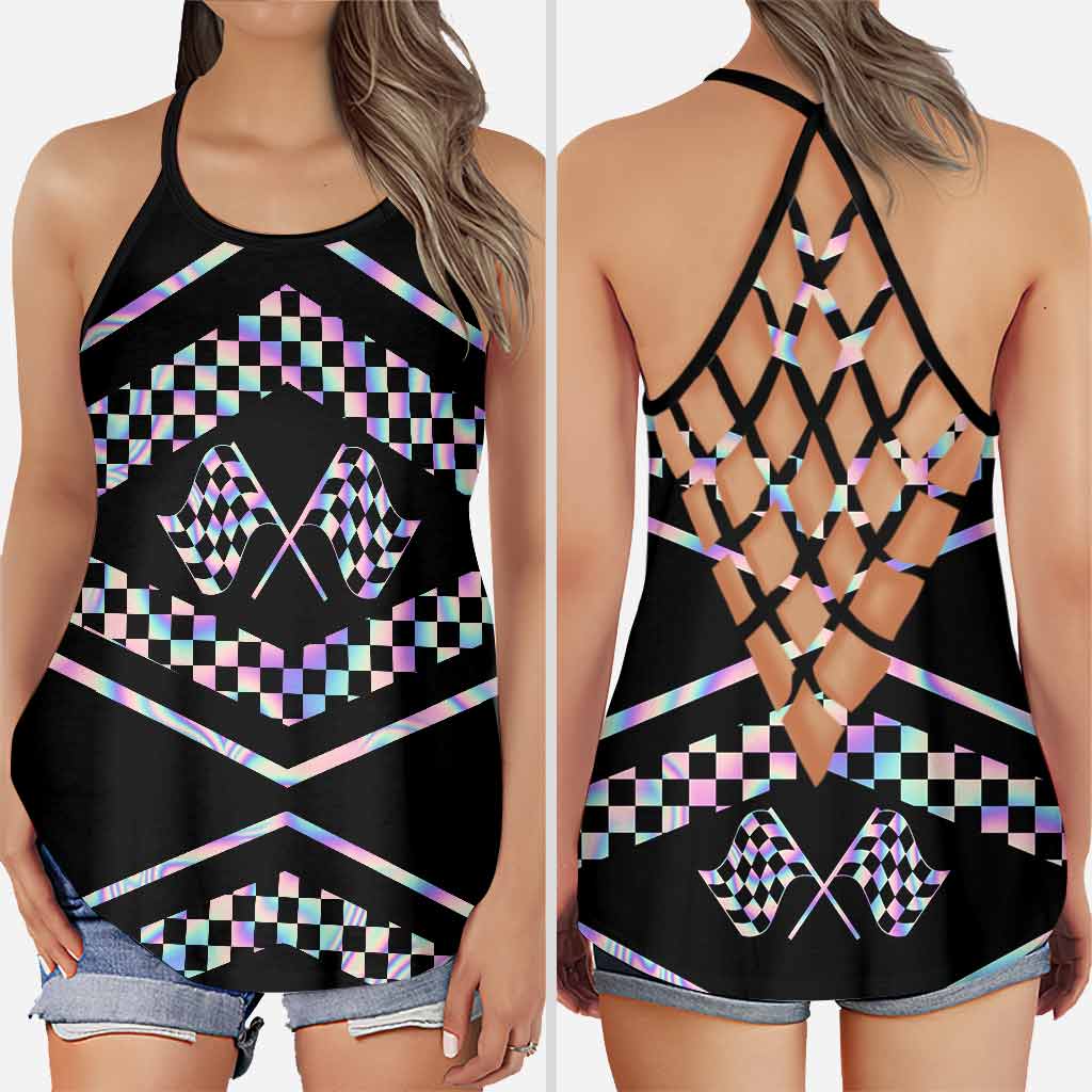 Love Racing Cross Tank Top