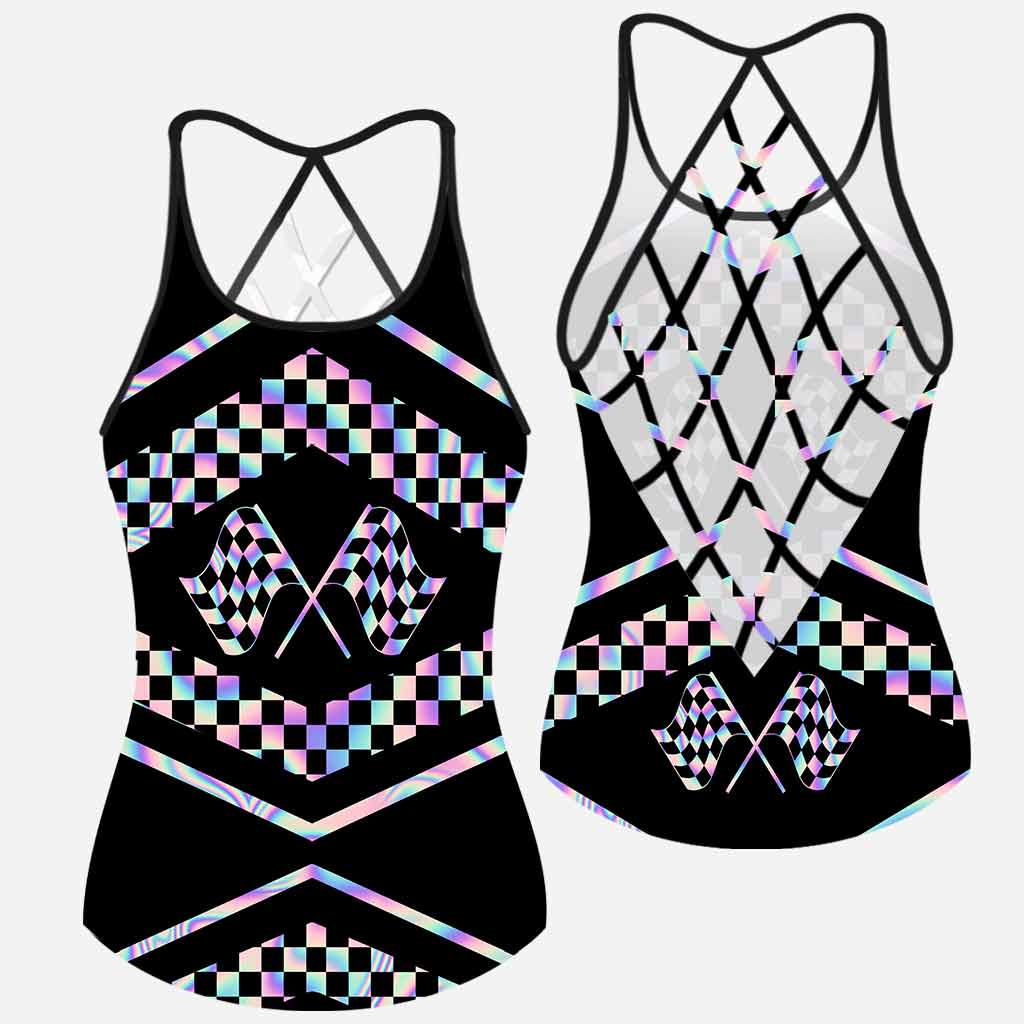 Love Racing Cross Tank Top