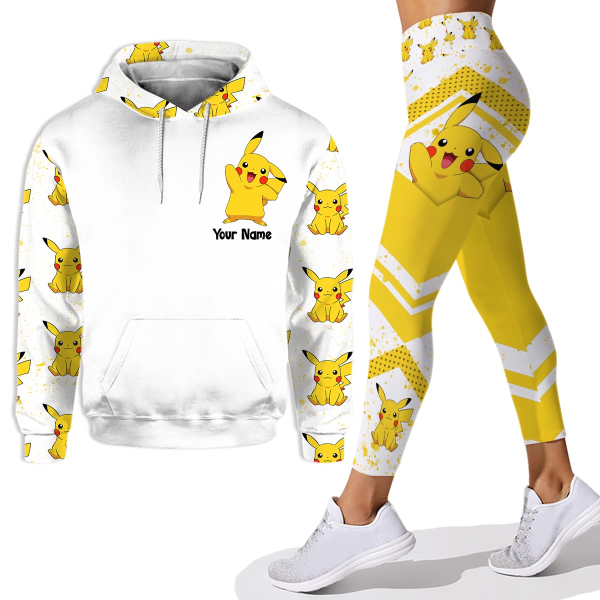 Throat Punch I Win - Personalized Monster Trainer Hoodie and Leggings