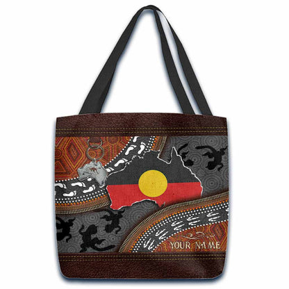 Aboriginal Australian Personalized Tote Bag