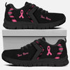 You&#39;ll Never Walk Alone - Breast Cancer Awareness Personalized Sneakers