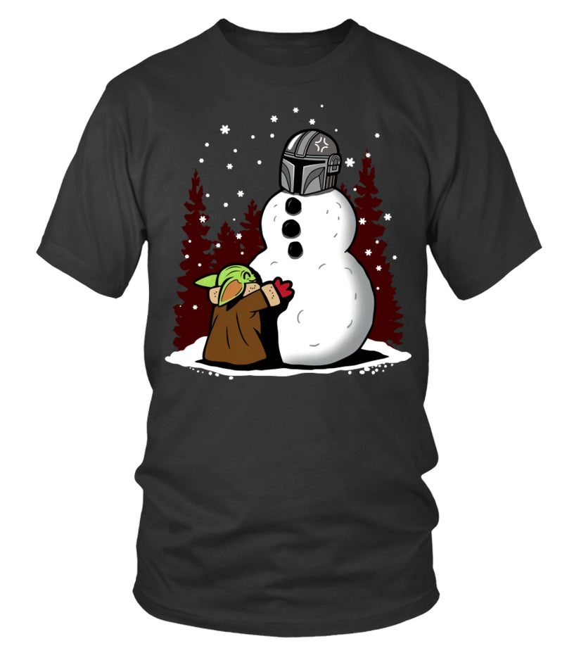 Snowman The Force T-shirt and Hoodie 0823