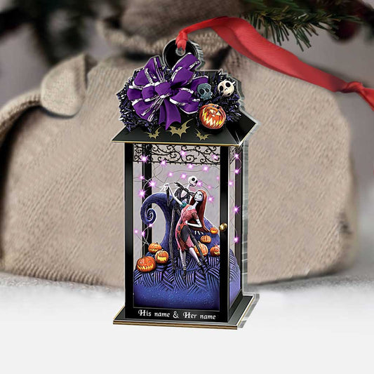 Nightmare Lantern - Personalized Christmas Nightmare Transparent Ornament