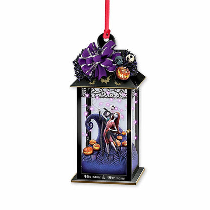 Nightmare Lantern - Personalized Christmas Nightmare Transparent Ornament