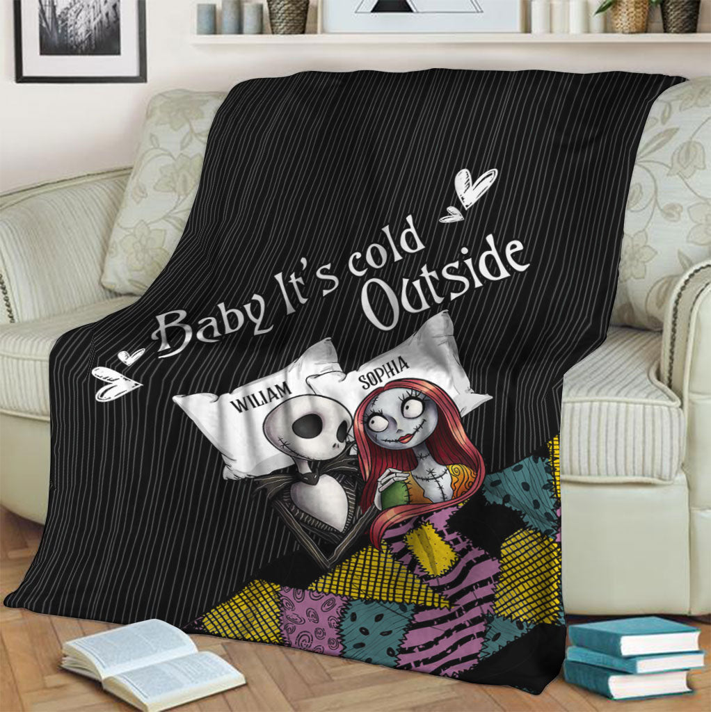 Baby It's Cold Outside - Personalized Nightmare Blanket