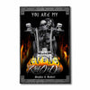 You Are My Ride Or Die Motorcycle Couple - Personalized Biker Poster With Metal Pattern Print