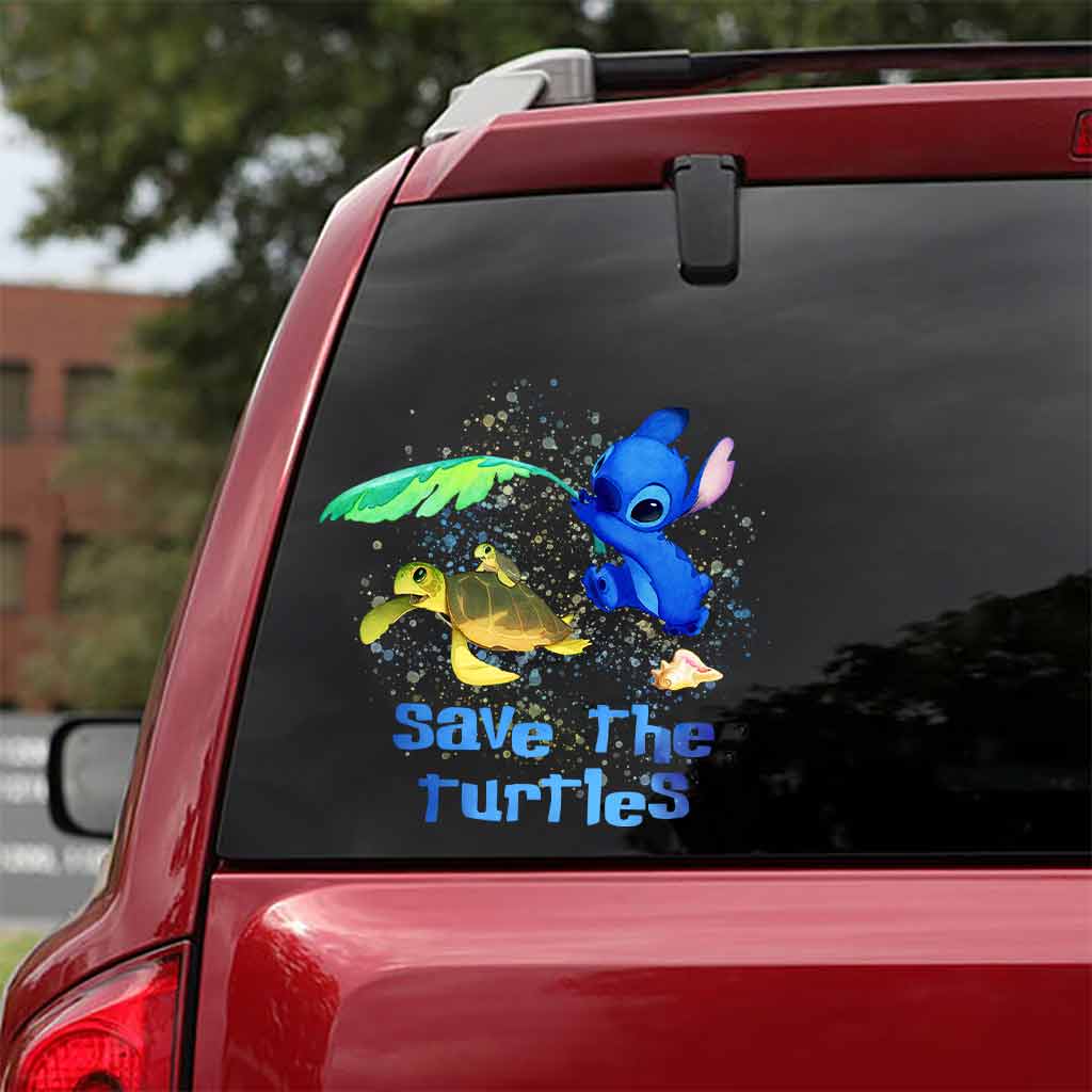 Save The Turtles - Turtle Decal Full