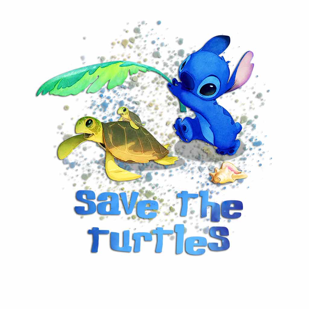 Save The Turtles - Turtle Decal Full