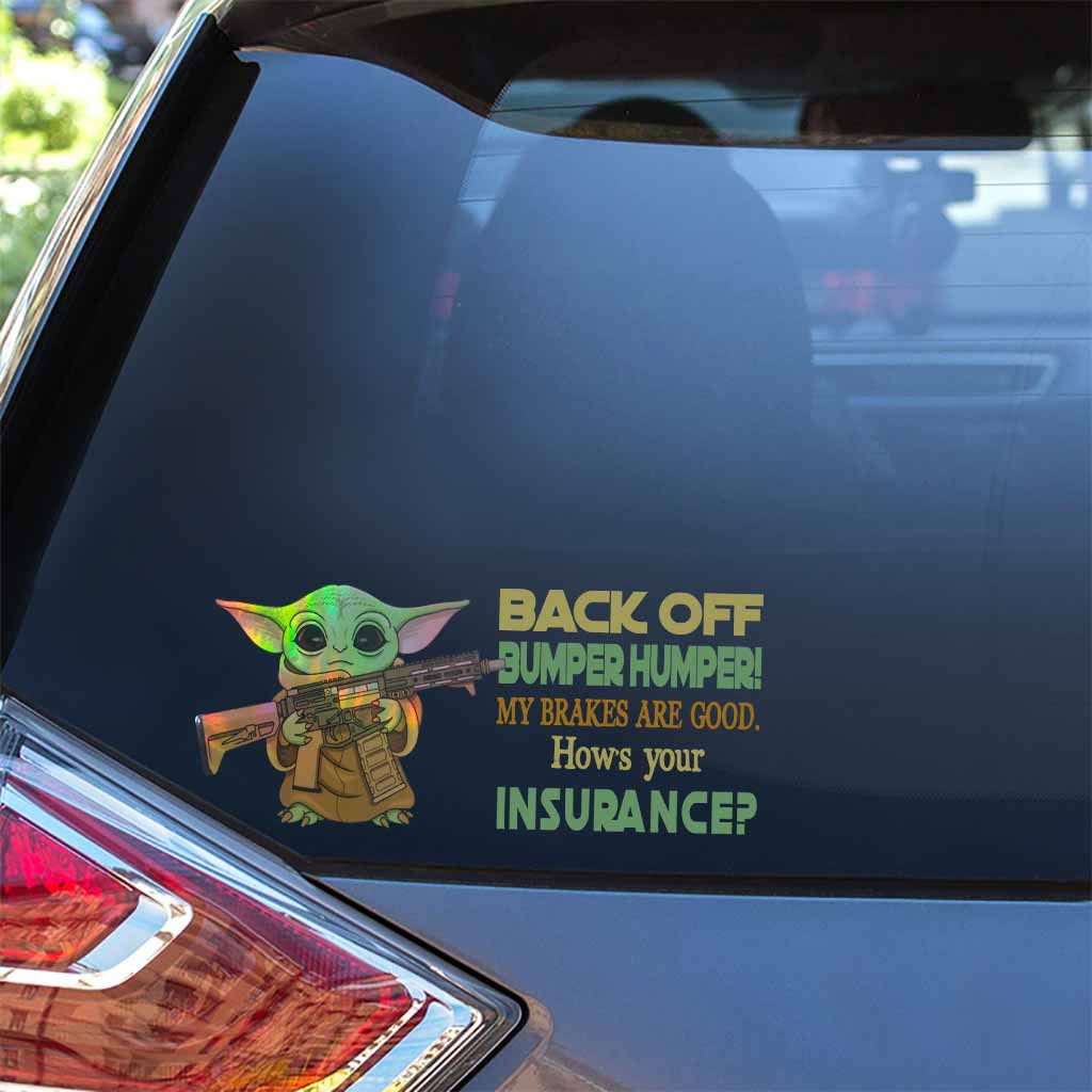 Back Off - Decal Full