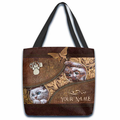 Love Cats - Personalized Tote Bag