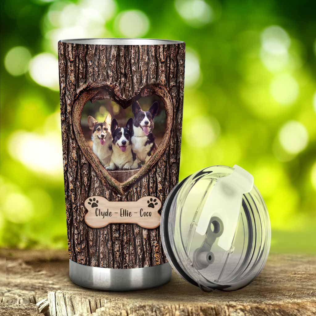 Fill Your Heart - Personalized Dog Tumbler