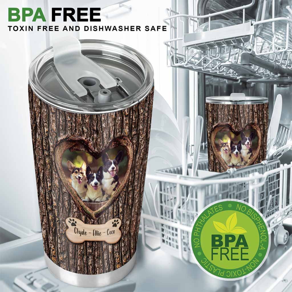 Fill Your Heart - Personalized Dog Tumbler