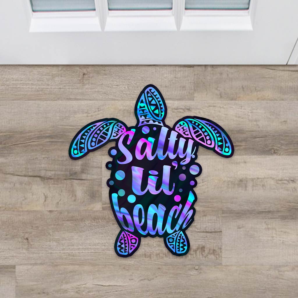 Salty Beach - Turtle Shaped Doormat