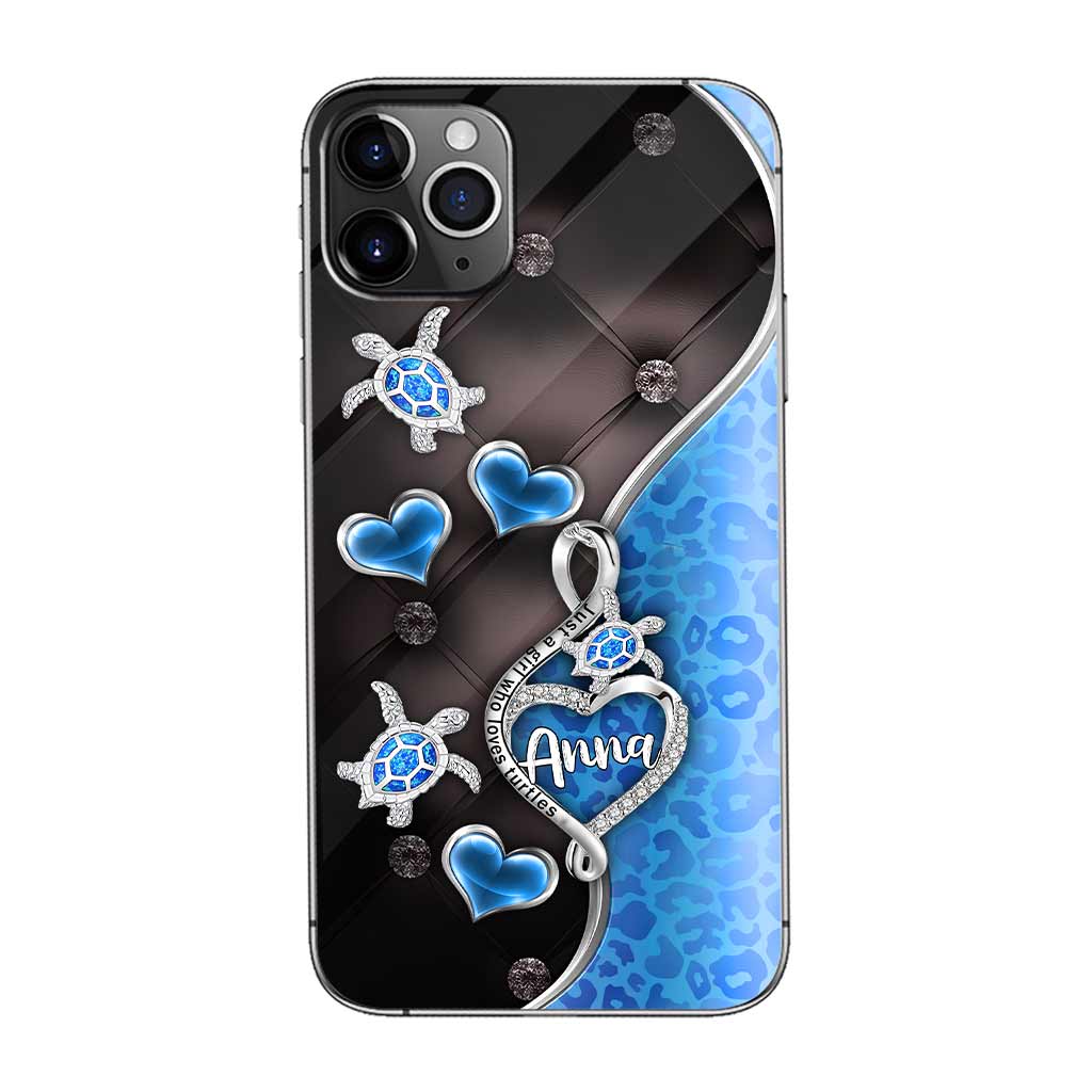 Just A Girl Who Loves Turtles - Personalized Phone Case