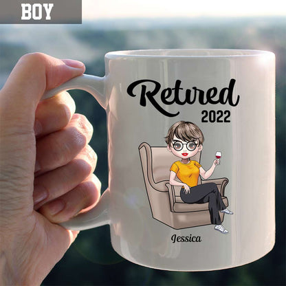 Retirement A Wise Woman Once Said - Personalized Mug